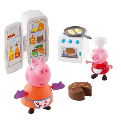 Świnka Peppa - Kuchnia + 2 figurki 06148