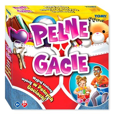 Tomy Games - Gra familijna Pełne Gacie T73298