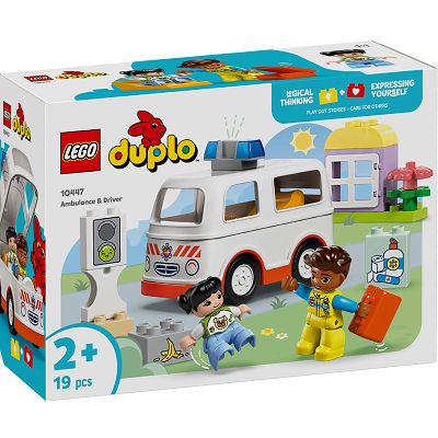 LEGO DUPLO Town Karetka z kierowcą 10447