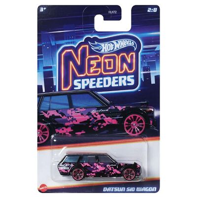 Hot Wheels Neon Speeders Datsun 510 Wagon HRW68