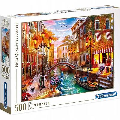Clementoni Puzzle High Quality Zachód słońca w Wenecji 500 el. 35063