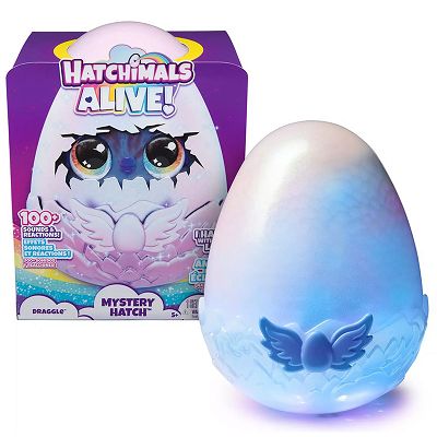 Hatchimals Alive - Maigiczne Jajo Samowykluwające Draggle 20145683