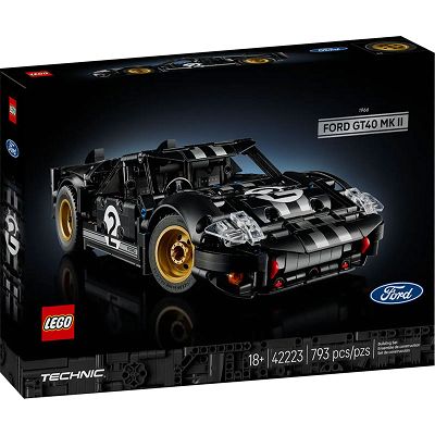 LEGO Technic Samochód wyścigowy 1966 Ford GT40 MKII 42223
