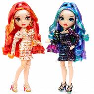 Rainbow High Twins - Modne lalki bliźniaczki Laurel & Holly De’Vious 577553