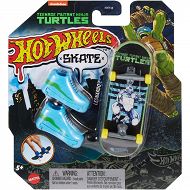 Hot Wheels Skate Fingerskate Teenage Mutant Ninja Turtles Leonardo + buty HVK32 HMY18