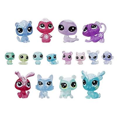 Littlest Pet Shop - Arktyczny zestaw zwierzaków 16-Pak E5480