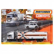 Matchbox Convoys MBX Ciężarówka z naczepą i Austin Mini Cooper HLM83 GBK70