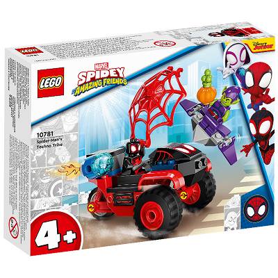 LEGO Marvel Miles Morales: Technotrójkołowiec Spider-Mana 10781