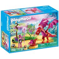 Playmobil - Smoczyca z młodym smokiem 71586