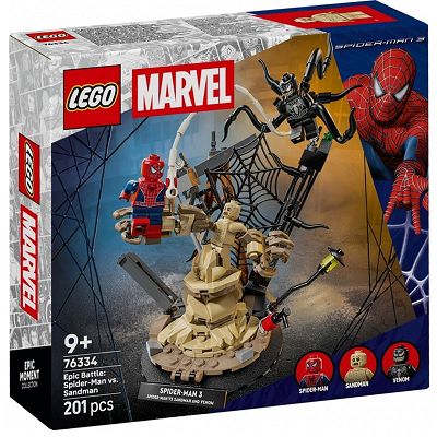 LEGO Marvel Super Heroes Epicka bitwa: Spider-Man kontra Sandman 76334