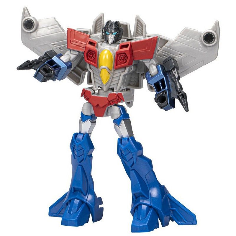 【現金特価】 Hasbro F6728 Starscream Figurka - EarthSpark Transformers ロボット