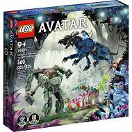 LEGO Avatar - Neytiri i Thanator kontra Quaritch w kombinezonie PZM 75571