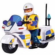 Simba Strażak Sam - Motor policyjny z figurką Malcolma 9251092