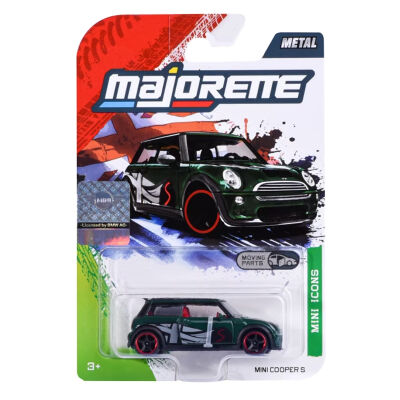 Majorette Premium Cars - Mini Cooper S zielony 4100005