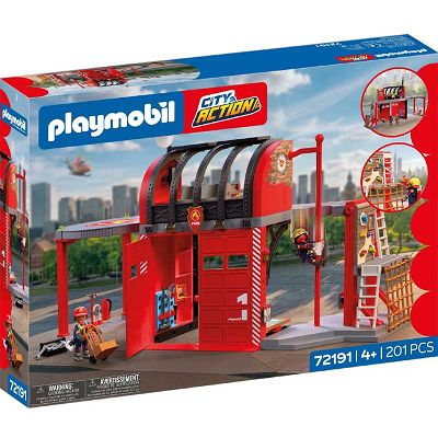 Playmobil City Action Duża remiza strażacka 72191