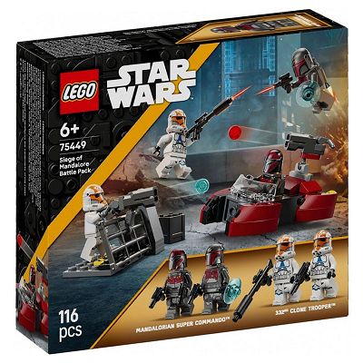 LEGO Star Wars - Oblężenie Mandalory - zestaw bitewny 75449