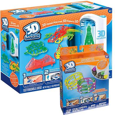 3D Magic Drukarka 3D Zestaw startowy + rozszerzenie Biżuteria Zest 2