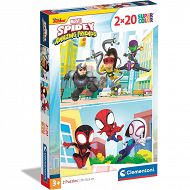 Clementoni Puzzle Spidey And His Amazing Friends 2 x 20 el. 24794
