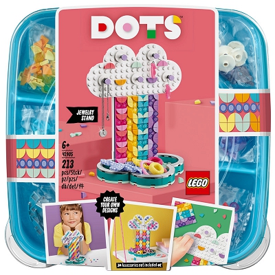 LEGO DOTS - Tęczowy stojak na biżuterię 41905