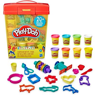 Hasbro - Play-Doh Ciastolina Zestaw klasycznych narzędzi i kolorów w pudełku E9099