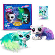 Littlest Pet Shop 2-pak seria 6 Glam Glacier Zwierzaki #491 i #492 01184