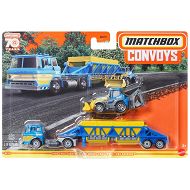 Matchbox Convoys Ford C900 Ciężarówka z naczepą i koparko-ładowarka MBX HLM87 GBK70