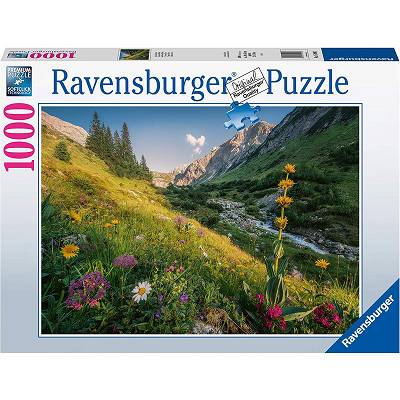 Ravensburger - Puzzle Rajski widok na góry 1000 el. 159963