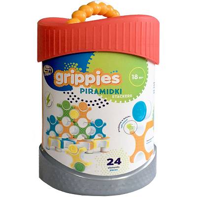 Grippies - Mały geniusz Piramidki 24 elementów 8314