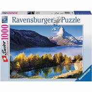 Ravensburger - Puzzle Jezioro i szczyt 1000 elem. 193509