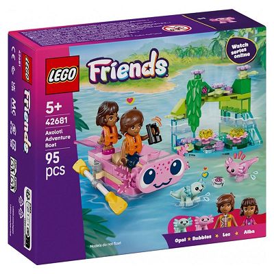 LEGO Friends Przygoda na aksolotlowej łodzi 42681