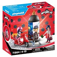 Playmobil Miraculous Przejażdżka skuterem po Paryżu 71864