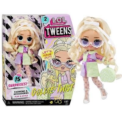 L.O.L. SURPRISE - Lalka Tweens Goldie Twist Seria 2 LOL Nastolatka 579571