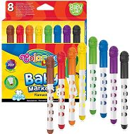 Colorino - Flamastry Pisaki zmywalne Colorino Kids 8 kolorów 39576