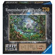 Ravensburger - Puzzle Exit - Jednorożec 759 el. 150304