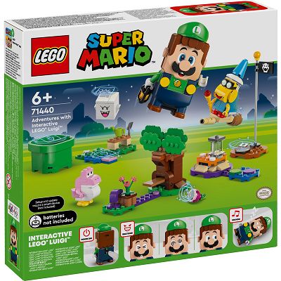 LEGO Super Mario - Przygody z interaktywną figurką LEGO Luigi 71440