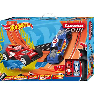 Carrera GO!!! - Tor samochodowy Hot Wheels 6,4 62553