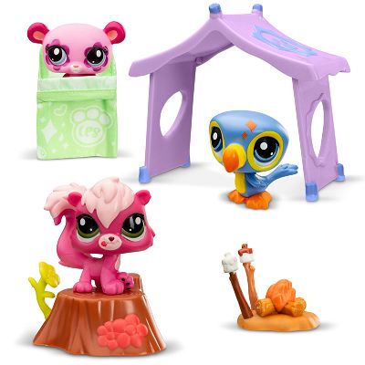 Littlest Pet Shop seria 2 Kemping zwierzaków LPS00574