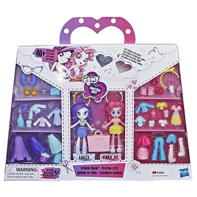 My Little Pony - Equestria Girls Modne przyjaciółki Rarity i Pinkie Pie E4243