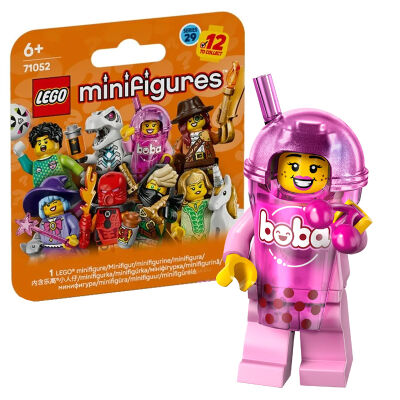 LEGO Minifigurki Seria 29 Boba Cup Fan Bubble Tea 71052