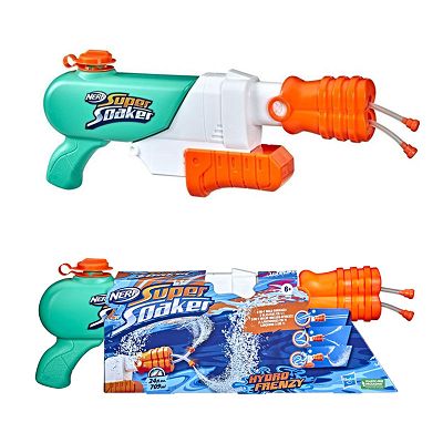 Hasbro Nerf Super Soaker Wyrzutnia na wodę Hydro Frenzy 3w1 F3891