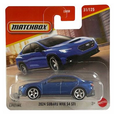 Matchbox - Samochód 2024 Subaru  WRX S4 Sti JBR17