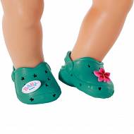 BABY Born Buciki dla lalki 43cm Holiday shoes z przypinkami zielone 831809