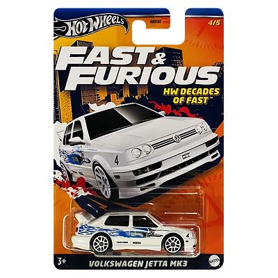 Hot Wheels - Fast & Furious - Volkswagen Jetta MK3 HRW44 HNR88