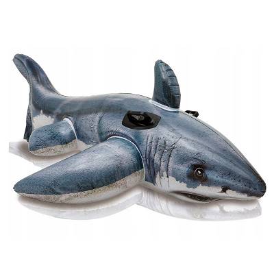 Intex - Pływający rekin 173 cm 57525