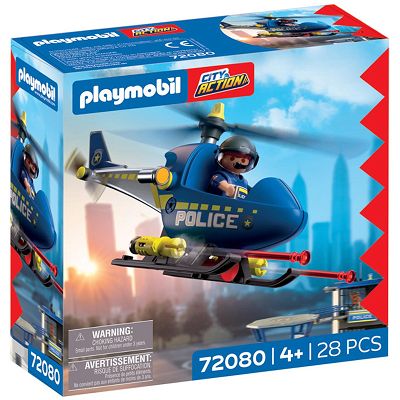 Playmobil City Action Policyjny helikopter z radarem 72080