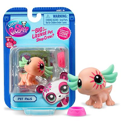 Littlest Pet Shop seria 3 Zwierzątko Nr 142 Aksolot 00523