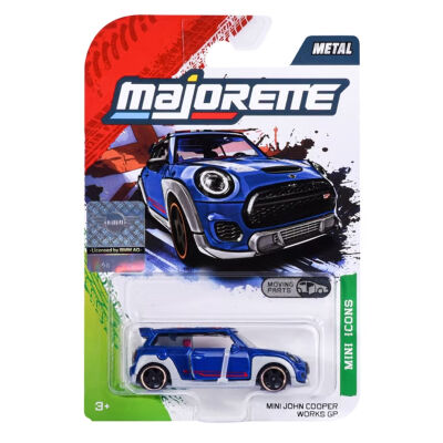 Majorette Premium Cars - Mini John Cooper Works GP niebieski 4100005