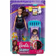 Barbie - Opiekunka dziecięca Zestaw Słodki sen GHV88
