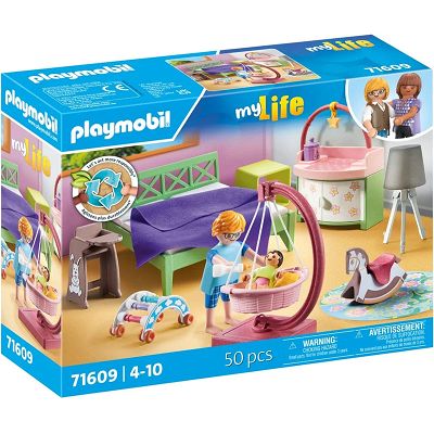 Playmobil - my Life Sypialnia z kącikiem zabaw dla dzieci 71609