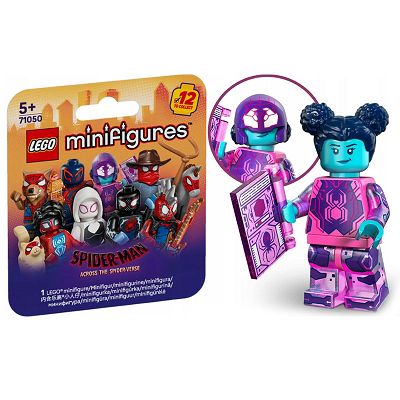 LEGO Minifigures Marvel Poprzez multiwersum Figurka Spider-Man Margo Kess Spider Byte 71050
